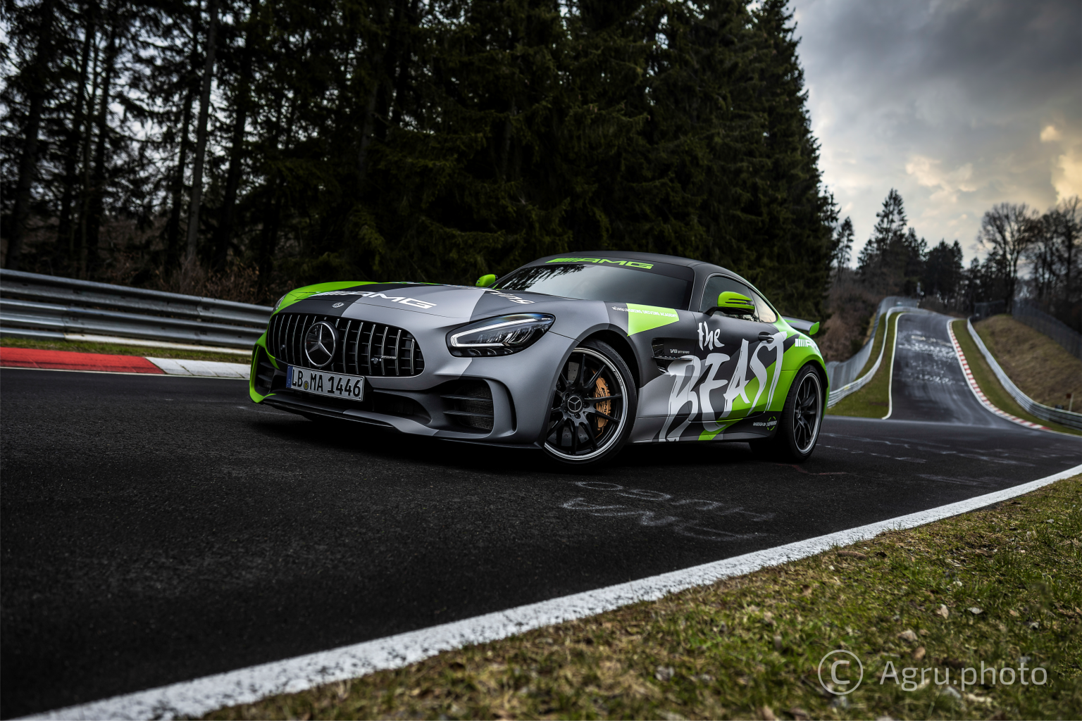 Mercedes-AMG GT with custom livery by Liupakka